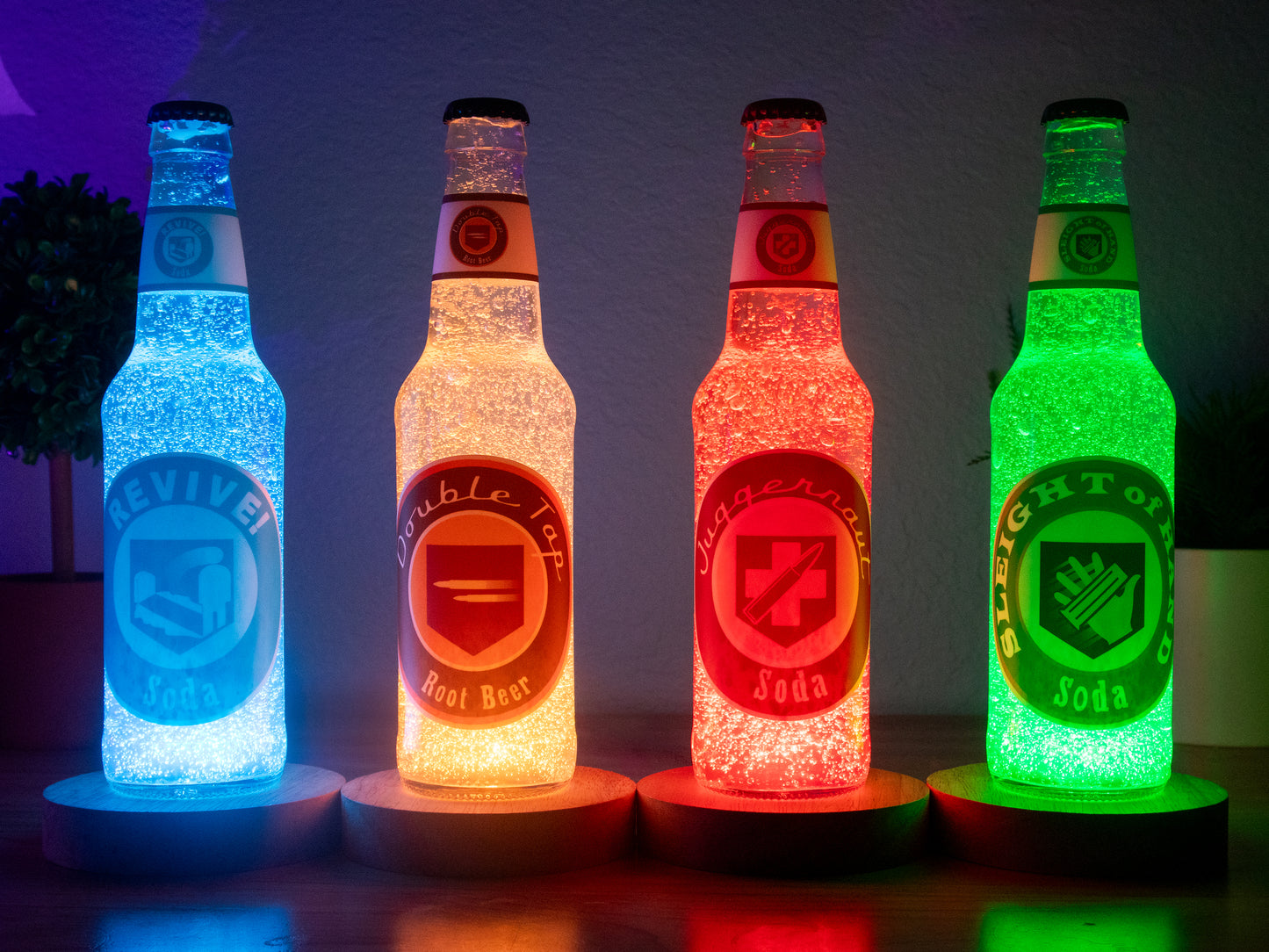 Zombies Perks Bottle Light Bundle (Original 4 PACK)