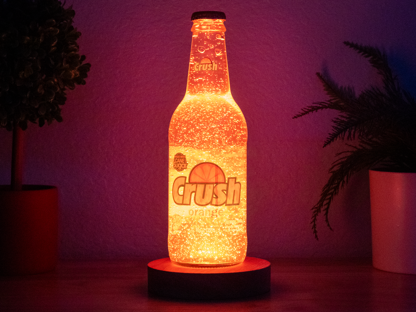 Orange Crush Bottle Light