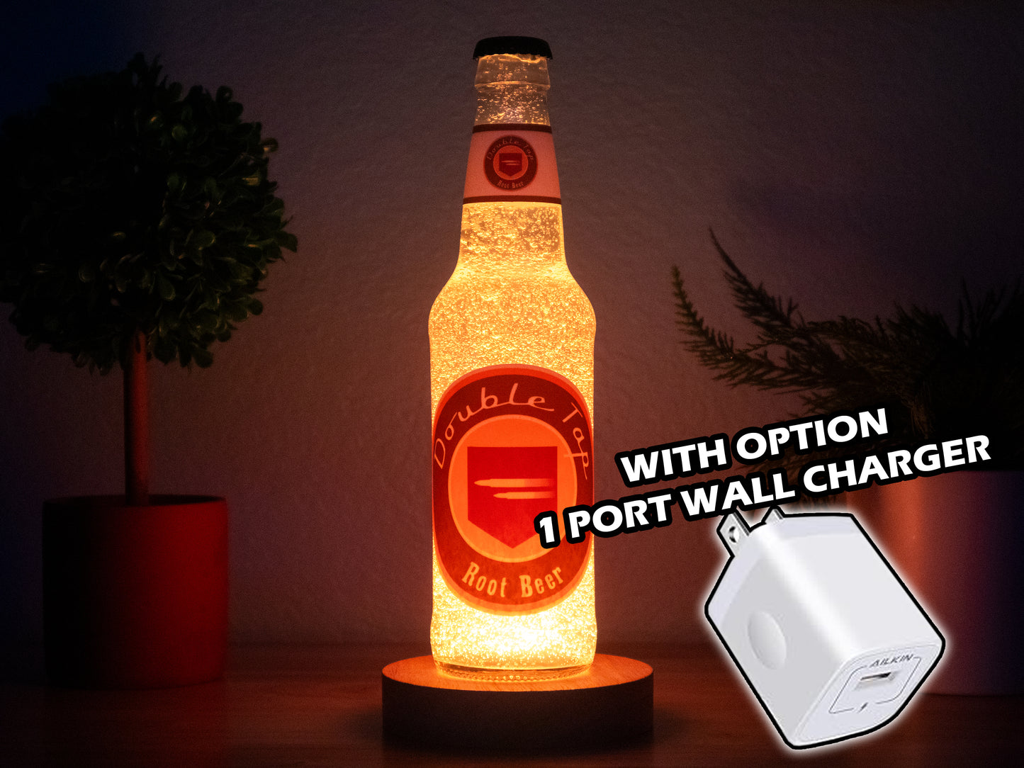 Double Tap Root Beer Zombies Perk Bottle Light