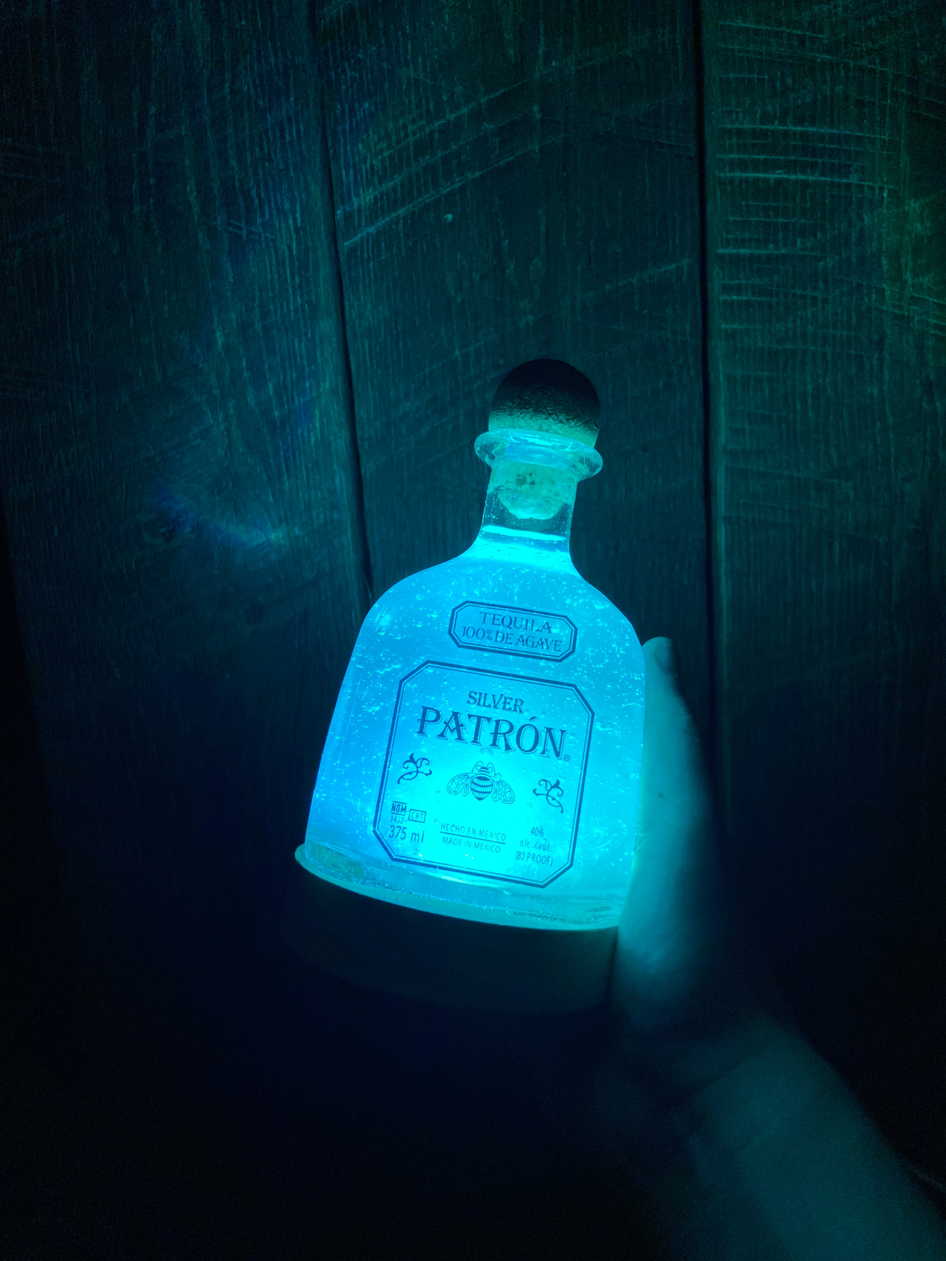 Patron Bottle Light 375ml – Bottle Light Company