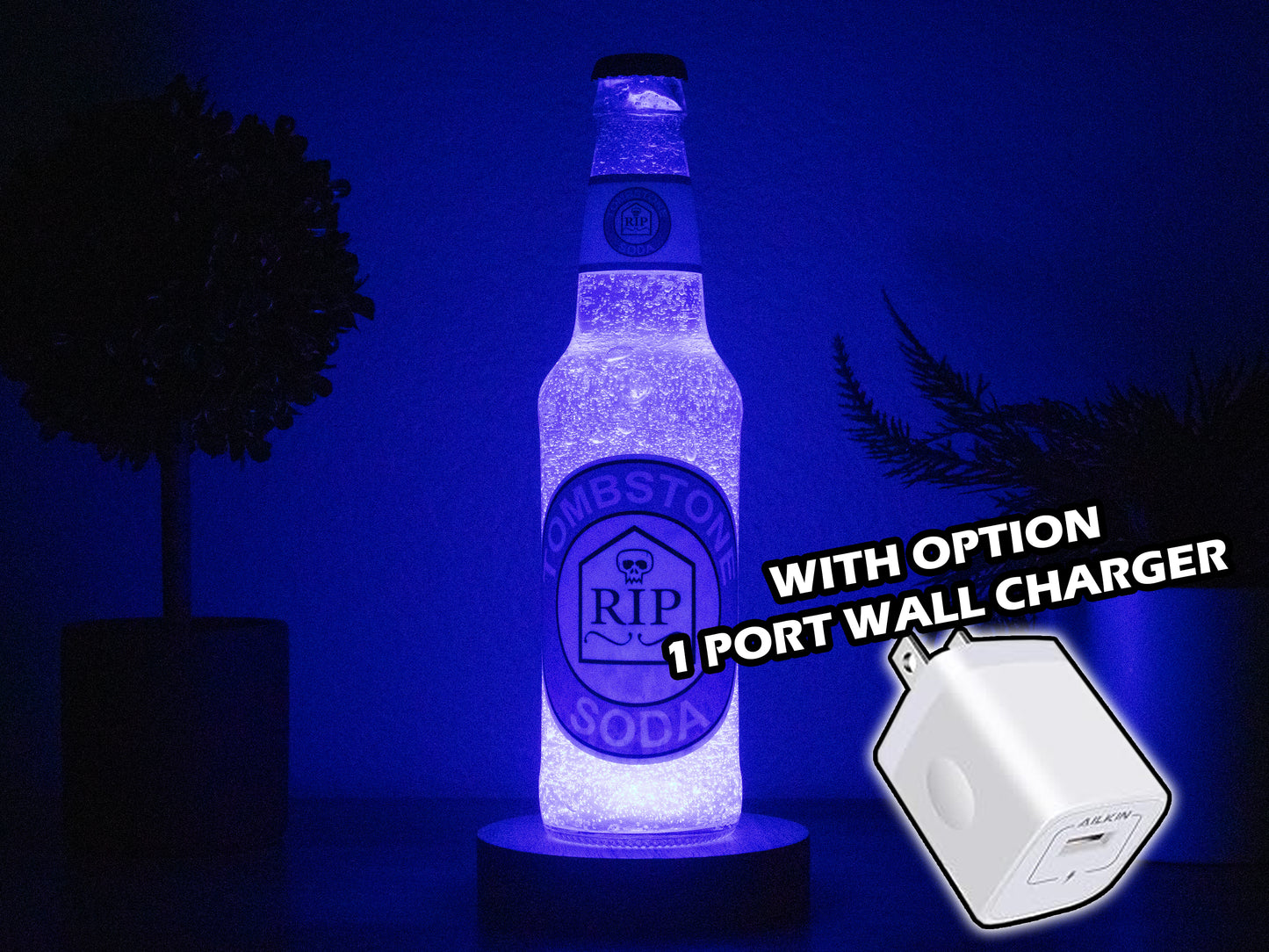 Tombstone Zombies Perk Bottle Light