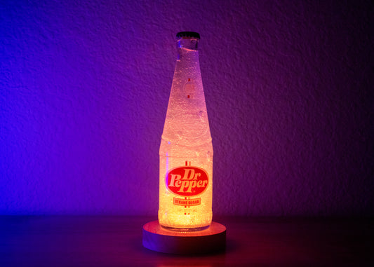 Dr Pepper Bottle Light